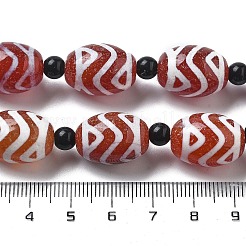 Stile tibetano perline dzi fili&nbsp;G-NH0037-C01-01