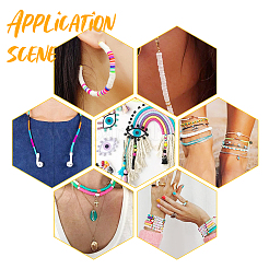 Бусины из полимерной глины  CLAY-FH0001-01C-M