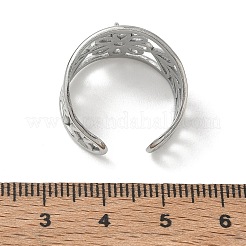 Anillo abierto para brazalete de acero inoxidable 304&nbsp;SA-CBA37BC-13P
