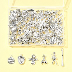 70 шт. 7 стиля подвески из сплава в тибетском стиле с посланиями&nbsp;TIBEP-FS0001-36