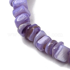 Бусины из натуральных пресноводных ракушек&nbsp;SHEL-B003-01L