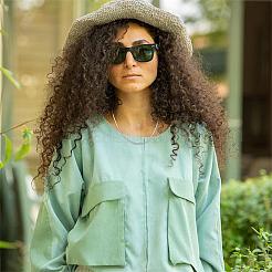 Простое длинное колье из нержавеющей стали JN1102A