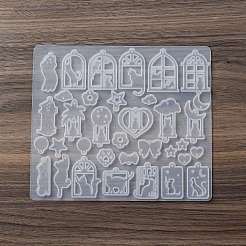 Силиконовые Молды для изготовления подвесок своими руками в форме кошки.&nbsp;DIY-F161-01C