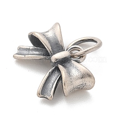 925 винтажный бант из стерлингового серебра STER-D300-08AS