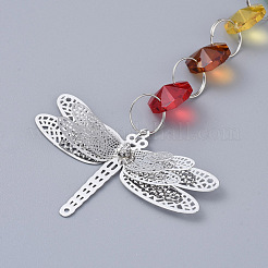 Люстра suncatchers призмы octogon стеклянная чакра подвесной кулон AJEW-G025-C01