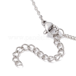 Женские ожерелья-цепочки панцирного плетения из латунного кабеля толщиной 1.5 мм&nbsp;NJEW-JN05555-01