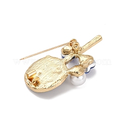 Булавки-лацканы из цинкового сплава со стразами для рюкзака JEWB-D305-03A-G