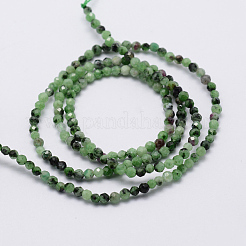 Rubino naturale in perline zoisite fili&nbsp;G-J369-11-2mm
