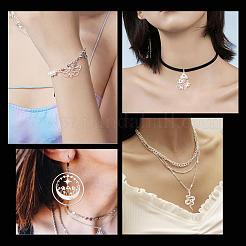 16 шт. 8 подвески из нержавеющей стали 201 STAS-SC0003-90