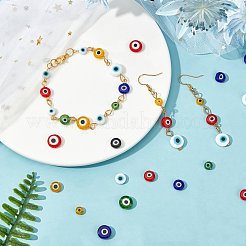 DIY-Kits zur Herstellung von Anhängern mit bösem Blick&nbsp;DIY-NB0004-69