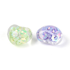 Прозрачные бисеры из смолы&nbsp;RESI-T060-43M