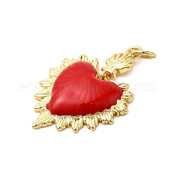 Латунь эмаль подвески&nbsp;KK-P303-03G