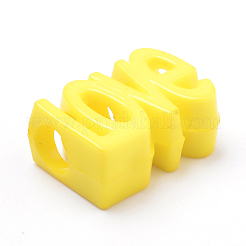 Непрозрачный акрил европейского бисера&nbsp;SACR-Q190-22H