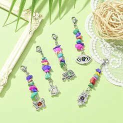 Тибетский стиль сплава кулон украшения HJEW-JM01220