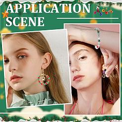 5 цветные стеклянные бусины SEED-SC0001-47B