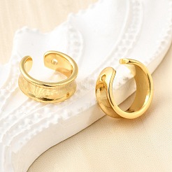 Серьги-манжеты из латуни EJEW-K309-16G