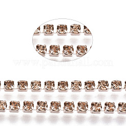 Электрофорез железные стразы цепочки из страз CHC-Q009-SS12-B18