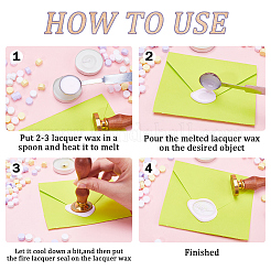 200 шт. Сургучные частицы DIY-CP0009-34