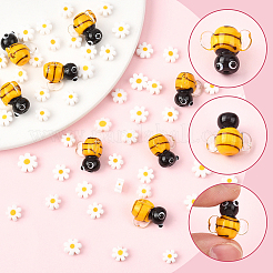 8шт ручной работы бусины лэмпворк&nbsp;LAMP-SC0001-60