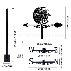 Windrichtungsanzeiger aus Eisen&nbsp;AJEW-WH0265-033