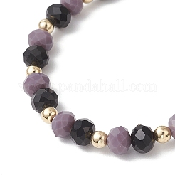 5шт. набор круглых стеклянных бусин на тему Хэллоуина для браслетов&nbsp;BJEW-JB12115