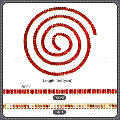 1м латунные цепочки со стразами CHC-PH0001-27B