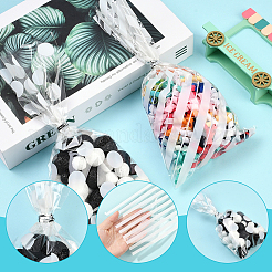 100 шт. 4-х видов прямоугольных пластиковых пакетиков для конфет&nbsp;ABAG-WH20013-19C