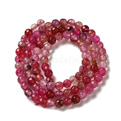 Природный агат бисер нитей&nbsp;G-G079-A01-01