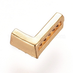 Ciondoli con zirconi cubici in micro zircone d'ottone placcato oro&nbsp;ZIRC-L075-61L-G