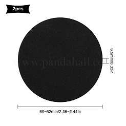 2 шт. салфетка с мягким ворсом и бесшумным колпачком&nbsp;AJEW-GF0003-54A