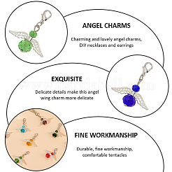 Стеклянный кулон украшение&nbsp;HJEW-AN00003