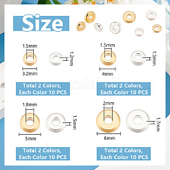 80шт 8 стиля латунные бусины KK-PH0006-74