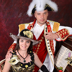 Ткань с железными эполетами аксессуары костюма&nbsp;DIY-WH0700-51A