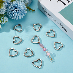 20 шт. Кольца пружинные затворные из сплава&nbsp;FIND-ME0002-82P