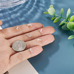 6 pz. 925 perline cave iniziali in argento sterling&nbsp;STER-TA0001-53L