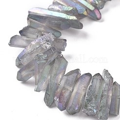 Brins de perles de cristal de quartz naturel&nbsp;G-K181-B21