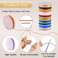 Витой шнур из полиэстера длиной 50 м. OCOR-TA0003-01B