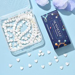 2 нити натуральных бусин из ракушек трохид/трохус SSHEL-SC0001-37