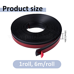 6 m lange selbstklebende Kantenschutzstreifen aus PVC&nbsp;DIY-WH0349-613A