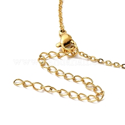 Collar con colgante de constelación de circonitas cúbicas de colores&nbsp;NJEW-H166-01B