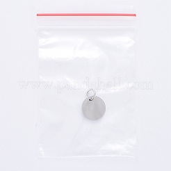 Pendenti in acciaio inossidabile 201 anti-ossidazione&nbsp;STAS-S105-T637-1-10