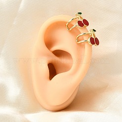 Boucles d'oreilles en laiton&nbsp;EJEW-C186-02A-G