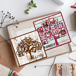 Трафареты для резки углеродистой стали дерева DIY-WH0309-2168