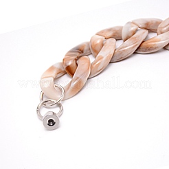 Акриловые бусины чехол для телефона цепочка&nbsp;AJEW-WH0235-10A