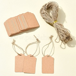 Крафт-бумага подарочные бирки AJEW-FS0001-15