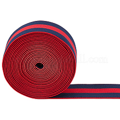 Banda elástica ancha de nailon plano a rayas&nbsp;OCOR-GF0006-58B