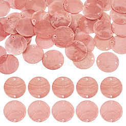 50 шт. подвески-коннекторы в виде ракушек Capiz&nbsp;BSHE-TA0001-23