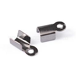 1 коробка 6 цвета железные складные обжимные концы&nbsp;IFIN-X0016-B