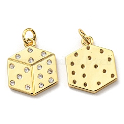 Латунь с подвесками из фианита&nbsp;KK-K341-19A-G