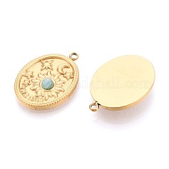 Природные подвески амазонит STAS-N109-187G